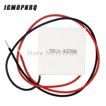 5pcs/lot TEC1-12709 TEC Thermoelectric Cooler Peltier TEC1 12709 12V 9A 40*40mm Peltier Elemente Module Heatsink Cooling Plate
5pcs/lot TEC1-12709 TEC Thermoelectric Cooler Peltier TEC1 12709 12V 9A 40*40mm Peltier Elemente Module Heatsink Cooling Plate