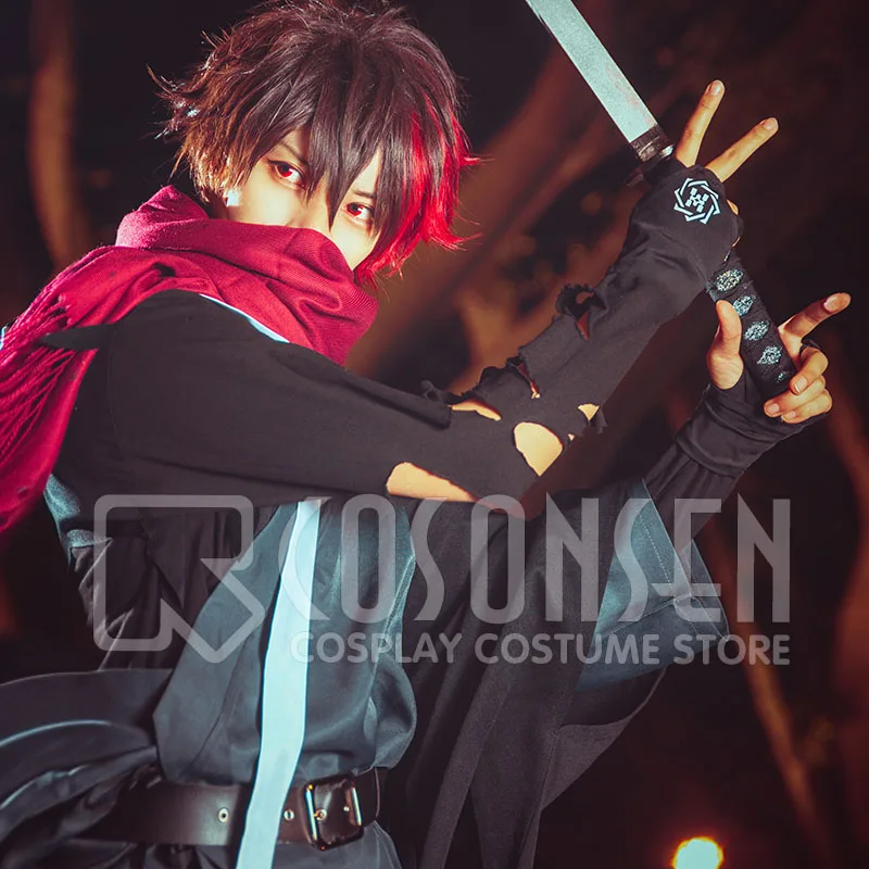 Touken Ranbu Hizen Tadahiro Косплей Костюм Кимоно полный комплект косплей ONSEN на заказ |