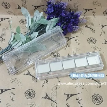 Cute 5 Grids Transparent Eye shadow Box Plastic Lip Balm Plate Cosmetic Square Powder Compact Beauty Clear Eyeshadow Container
Cute 5 Grids Transparent Eye shadow Box Plastic Lip Balm Plate Cosmetic Square Powder Compact Beauty Clear Eyeshadow Container