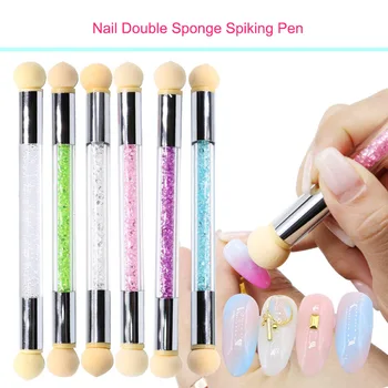 High Quality Double Head Rhinestone Nail Art Sponge Brush Pen Gel Polish Gradient Painting Dotting Tool Set
High Quality Double Head Rhinestone Nail Art Sponge Brush Pen Gel Polish Gradient Painting Dotting Tool Set