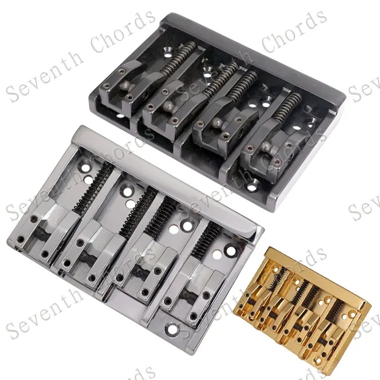 Vintage 4 String Saddle Bass Bridge / Top Load or Strings through body 2 Colors for Choose
Vintage 4 String Saddle Bass Bridge / Top Load or Strings through body 2 Colors for Choose
