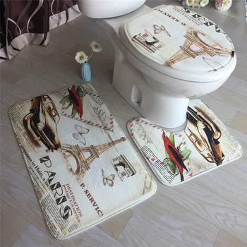 2019 hot sale 3pcs/set Bathroom soft fabrics Non-Slip Blue Ocean Style Pedestal Rug + Lid Toilet Cover + Bath Mat #30
2019 hot sale 3pcs/set Bathroom soft fabrics Non-Slip Blue Ocean Style Pedestal Rug + Lid Toilet Cover + Bath Mat #30