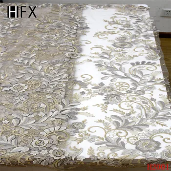 HFX Nigerian Lace Fabrics Floral Embroidered High Quality Net Lace 2019 African Latest French Lace Fabric for Party Dress X2001
HFX Nigerian Lace Fabrics Floral Embroidered High Quality Net Lace 2019 African Latest French Lace Fabric for Party Dress X2001