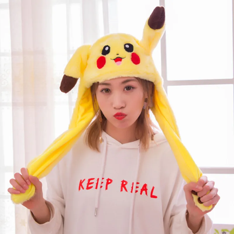 2019 Kawaii Rabbit Hat with Moving Ears Bunny Hat Ears Warm Plush Sweet Cute Airbag Cap Cartoon Hats Beanies for Kids Womens
2019 Kawaii Rabbit Hat with Moving Ears Bunny Hat Ears Warm Plush Sweet Cute Airbag Cap Cartoon Hats Beanies for Kids Womens