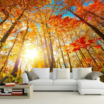 Romantic Golden Maple Forest 3D Photo Mural Wallpaper Living Room Restaurant Theme Hotel Interior Fashion Decor Wallpaper Fresco
Romantic Golden Maple Forest 3D Photo Mural Wallpaper Living Room Restaurant Theme Hotel Interior Fashion Decor Wallpaper Fresco