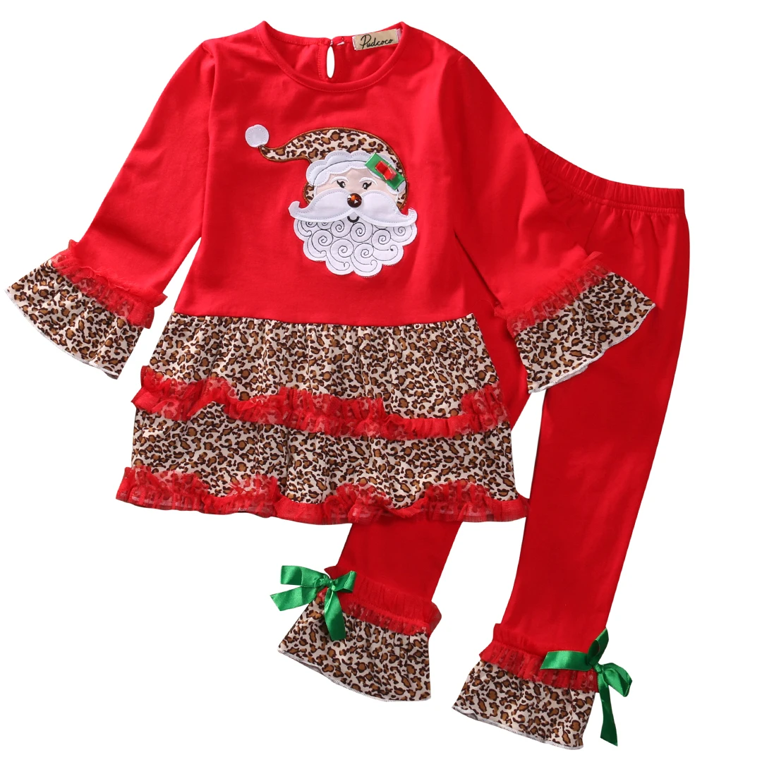 2pcs Kids Baby Girls Clothes Set Outfits T-shirt Tops + Leggings Pants Clothes XMAS Set Baby girl Santa Claus Set
2pcs Kids Baby Girls Clothes Set Outfits T-shirt Tops + Leggings Pants Clothes XMAS Set Baby girl Santa Claus Set