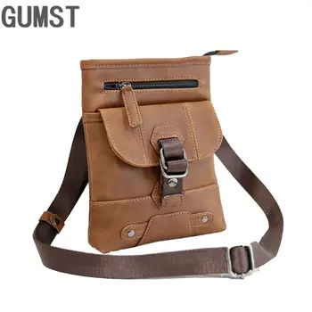 New Men Retro Soft Crazy horse PU leather Men Bag Small Shoulder Travel Crossbody Bags Male messenger bag for man
New Men Retro Soft Crazy horse PU leather Men Bag Small Shoulder Travel Crossbody Bags Male messenger bag for man
