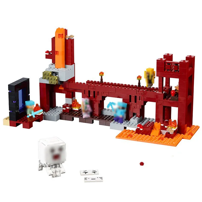 10393 The Nether Fortress Compatible with Legoing Minecrafted Block Set Creative Building Toy 562Pcs
10393 The Nether Fortress Compatible with Legoing Minecrafted Block Set Creative Building Toy 562Pcs