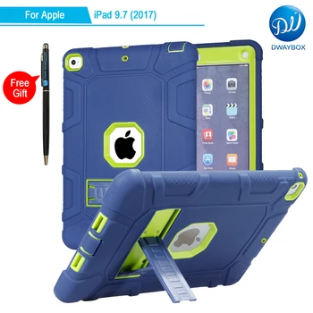 DWAYBOX For Apple New iPad 9.7 (2017) A1822 A1823 3 In 1 Combo Hybrid Shockproof Protective Case Cover With Stand Coque Fundas
DWAYBOX For Apple New iPad 9.7 (2017) A1822 A1823 3 In 1 Combo Hybrid Shockproof Protective Case Cover With Stand Coque Fundas