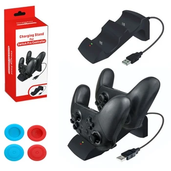Charging Dock for Nintend Switch Pro Controller With USB Cable Charging Stand Station Charger Power Supply NS Pro Controlle
Charging Dock for Nintend Switch Pro Controller With USB Cable Charging Stand Station Charger Power Supply NS Pro Controlle