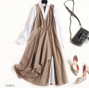 European style 2019 New arrivals summer Spring fashion women clothes temperament patchwork slim vintage dress T3105
European style 2019 New arrivals summer Spring fashion women clothes temperament patchwork slim vintage dress T3105