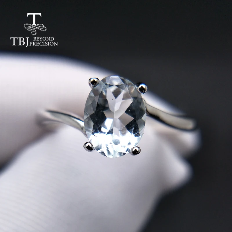 Женское кольцо с натуральным бразильским аквамарином TBJ, подарочное ювелирное изделие из серебра 925 пробы с драгоценными камнями
Женское кольцо с натуральным бразильским аквамарином TBJ, подарочное ювелирное изделие из серебра 925 пробы с драгоценными камнями