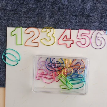 Office Supplies nice Color Digital Pin Metal Stationery Number Office Accessories Paperclips Metal Paper Clips Paper Bookmark
Office Supplies nice Color Digital Pin Metal Stationery Number Office Accessories Paperclips Metal Paper Clips Paper Bookmark