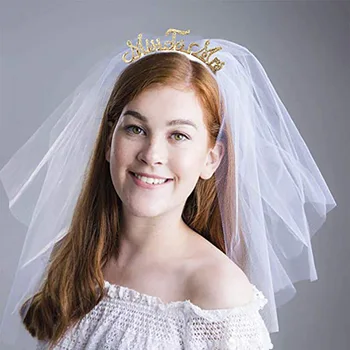 Miss to Mrs Tiara Crown Headband veil sash Bachelorette Hen night Party Bride to Be engagement Wedding Bridal Shower Decoration
Miss to Mrs Tiara Crown Headband veil sash Bachelorette Hen night Party Bride to Be engagement Wedding Bridal Shower Decoration