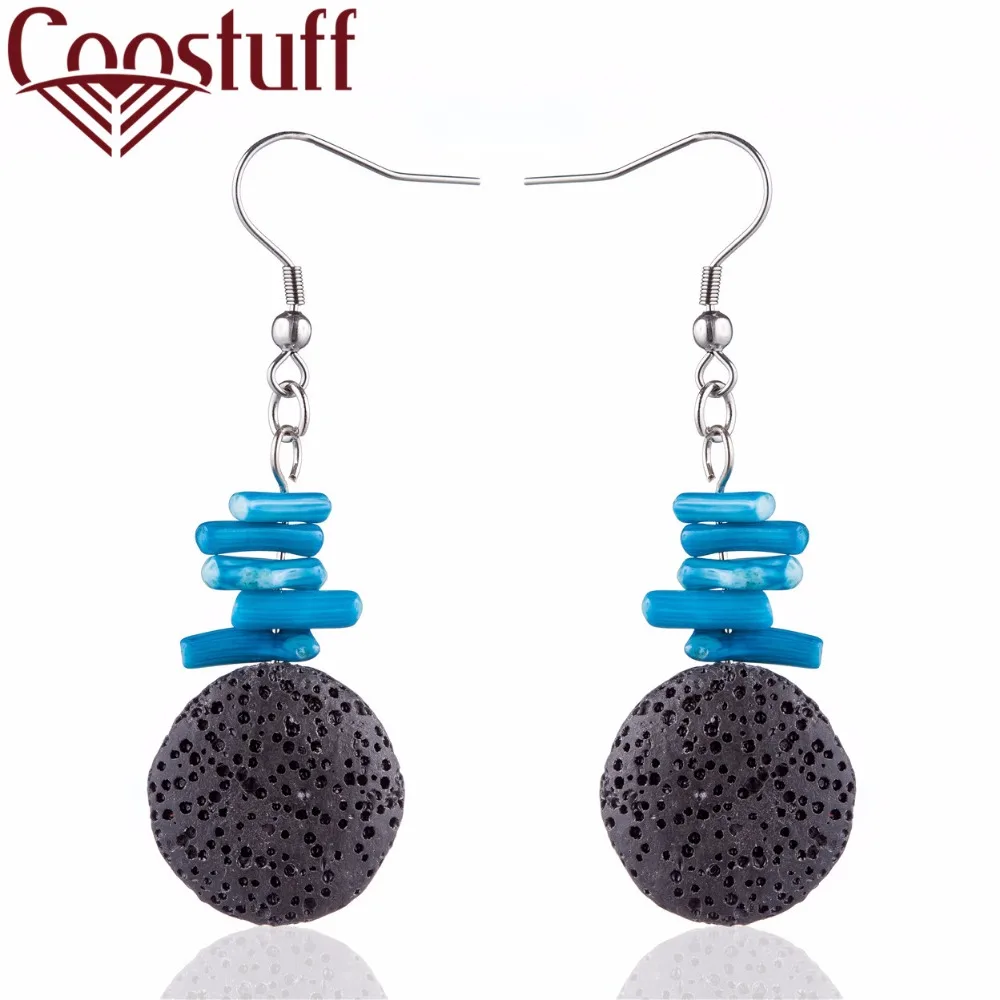 Beautiful Wholesale Women Earrings Colors Natural Lava Stone Beads Dangle pendientes brincos long earrings Jewelry Drop Shipping
Beautiful Wholesale Women Earrings Colors Natural Lava Stone Beads Dangle pendientes brincos long earrings Jewelry Drop Shipping