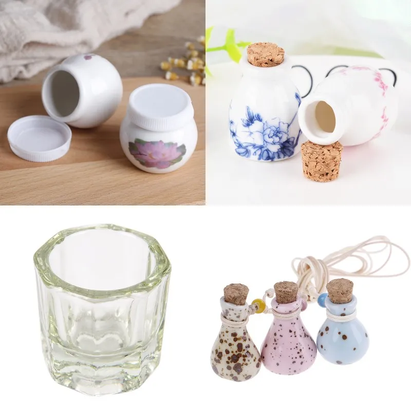 7 Style Crystal Glass Cup Ceramic Glass Liquid Glass Powder Dappen Dish For Acrylic Nail Art Clear White Color Transparent Kit
7 Style Crystal Glass Cup Ceramic Glass Liquid Glass Powder Dappen Dish For Acrylic Nail Art Clear White Color Transparent Kit