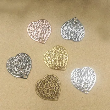 21x22mm Vintage Filigree Heart Flower Metal Wraps Links European Charms Hair Clasp Bu Yao Accessories DIY Findings Multi-Color
21x22mm Vintage Filigree Heart Flower Metal Wraps Links European Charms Hair Clasp Bu Yao Accessories DIY Findings Multi-Color