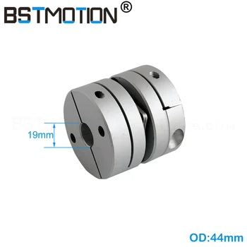 Shaft size 10mm 12mm 14mm 17mm 18mm 19mm Single Disc Flexible Couplings D44mm Motor Clamping Disk Coupler 
Shaft size 10mm 12mm 14mm 17mm 18mm 19mm Single Disc Flexible Couplings D44mm Motor Clamping Disk Coupler