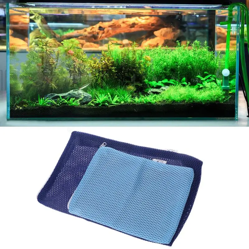 Aquarium Filter Bag Fish Tank Mesh Zipper For Bio Ball Active Carbon Storage Bag
Aquarium Filter Bag Fish Tank Mesh Zipper For Bio Ball Active Carbon Storage Bag