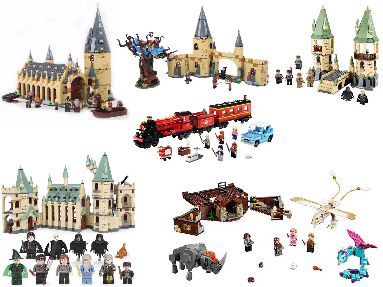 BELA 11003 11004 11005 11006 11007 11008 11009 Harry Movie Potter Hogwarts Castle Express Train Blocks Toys For Children
BELA 11003 11004 11005 11006 11007 11008 11009 Harry Movie Potter Hogwarts Castle Express Train Blocks Toys For Children