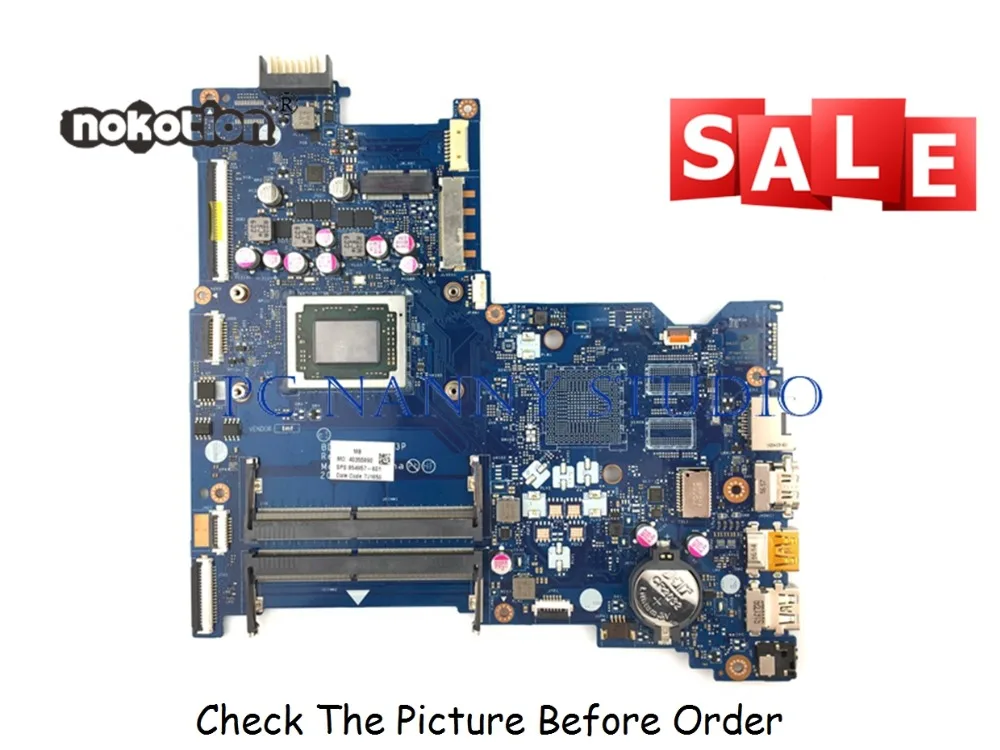 PCNANNY 854957-501 854957-001 LA-D713P for HP notebook 15-BA Laptop Motherboard A10-9600P DDR3 PC Notebook Mainboard tested
PCNANNY 854957-501 854957-001 LA-D713P for HP notebook 15-BA Laptop Motherboard A10-9600P DDR3 PC Notebook Mainboard tested