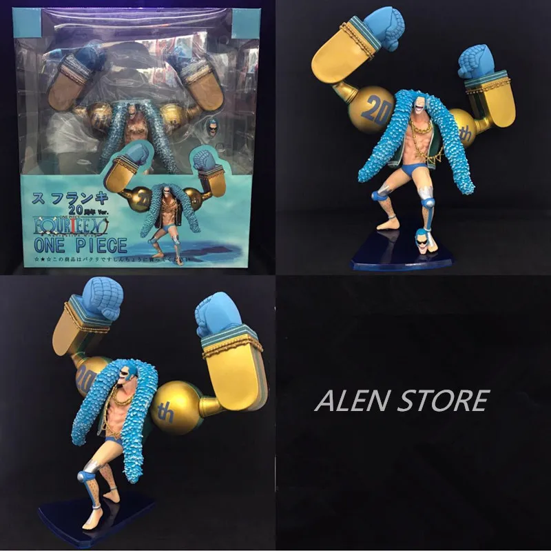 ALEN Anime One Piece Franky 20th Anniversary PVC Action Figure Resin Collection Model Toy Doll Gifts
ALEN Anime One Piece Franky 20th Anniversary PVC Action Figure Resin Collection Model Toy Doll Gifts