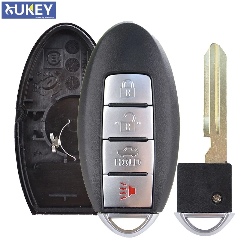 Car Remote Case Key Shell For Nissan Altima Maxima Murano Versa 370Z 4 Button Key Pad Replacement Repair Kit With Key Blade
Car Remote Case Key Shell For Nissan Altima Maxima Murano Versa 370Z 4 Button Key Pad Replacement Repair Kit With Key Blade