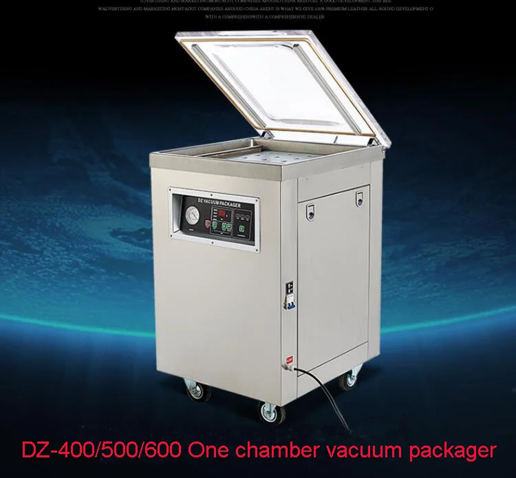 DZ-400/500/600 single-chamber Sausage vacuum packaging machine food fruit meat vacuum sealer for commercial use
DZ-400/500/600 single-chamber Sausage vacuum packaging machine food fruit meat vacuum sealer for commercial use