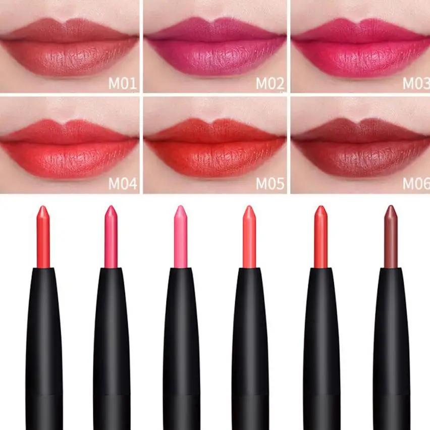 1PC Lip Liner Pen Women 6 Color Waterproof Makeup Lip Pencil Matte Velvet Lip Liner Pen Lipstick Lip Makeup Tool #Y
1PC Lip Liner Pen Women 6 Color Waterproof Makeup Lip Pencil Matte Velvet Lip Liner Pen Lipstick Lip Makeup Tool #Y