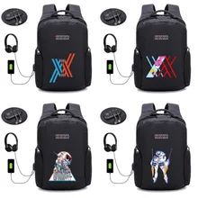 anime DARLING in the FRANXX backpack USB charging Backpack student book bag School Bag Mochila men travelling Bags 14 style
anime DARLING in the FRANXX backpack USB charging Backpack student book bag School Bag Mochila men travelling Bags 14 style