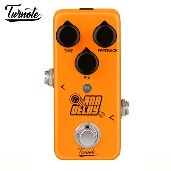 Twinote Ana Delay Consecutive Sound Tap Tempo Function Processor Guitar Accessories 800ms Delay Electric Guitar Effects Pedal
Twinote Ana Delay Consecutive Sound Tap Tempo Function Processor Guitar Accessories 800ms Delay Electric Guitar Effects Pedal