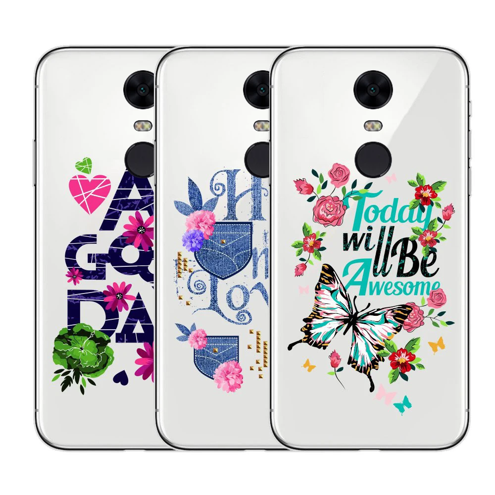 Ultra Thin Pattern Letters Flowers Shockproof Case Cover Soft Back for Xiaomi Redmi Note4 Note4X Note5 Note5A
Ultra Thin Pattern Letters Flowers Shockproof Case Cover Soft Back for Xiaomi Redmi Note4 Note4X Note5 Note5A