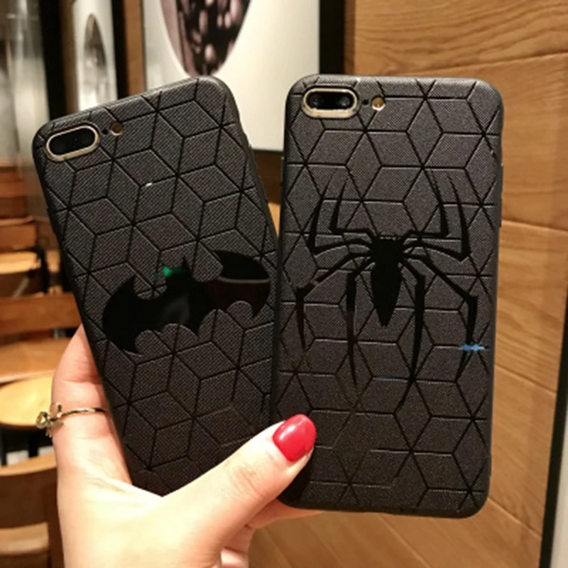 Marvel Spiderman Black Avengers Case For iphone 7 8 XS MAX XR X 6 6S 8 7 PLUS Case Batman Iron Man Captain America Coque Cover
Marvel Spiderman Black Avengers Case For iphone 7 8 XS MAX XR X 6 6S 8 7 PLUS Case Batman Iron Man Captain America Coque Cover