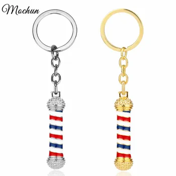 MQCHUN Barber Shop Pole 3D Barber Pole Keychain chaveiros llaveros porte clef 2017 Hair Stylist Jewelry Metal Keychain Keyring
MQCHUN Barber Shop Pole 3D Barber Pole Keychain chaveiros llaveros porte clef 2017 Hair Stylist Jewelry Metal Keychain Keyring