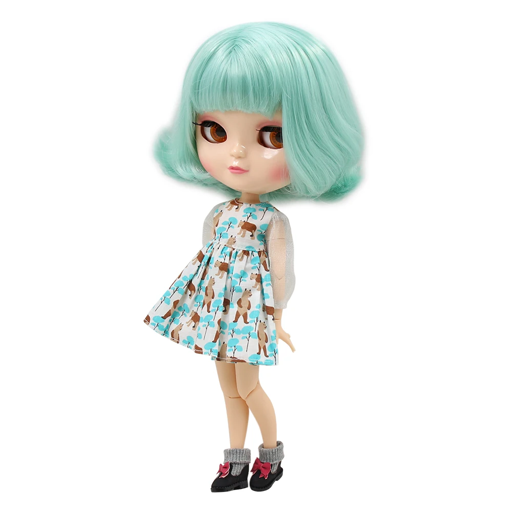 ICY DOLL with small breast azone body natural skin short mint green hair BL4006 1/6 30cm
ICY DOLL with small breast azone body natural skin short mint green hair BL4006 1/6 30cm