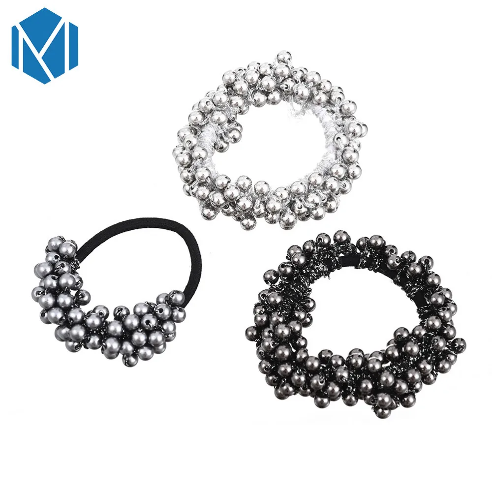 M MISM New Fashion Girls Full-circle Pearl Beads Scrunchy Women Elegant Horsetail Elastic Hair Bands Solid Color Gum For Hair
M MISM New Fashion Girls Full-circle Pearl Beads Scrunchy Women Elegant Horsetail Elastic Hair Bands Solid Color Gum For Hair