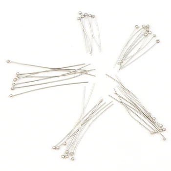 Factory Fashion Cheap 15mm~50mm Ball Head Pins White K Color Ball Head Pins Findings DIY Jewelry Making Jewelry Accessories
Factory Fashion Cheap 15mm~50mm Ball Head Pins White K Color Ball Head Pins Findings DIY Jewelry Making Jewelry Accessories