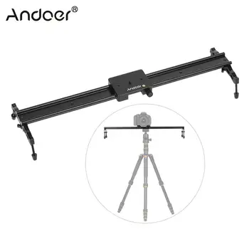 Andoer 60cm/23.6" Aluminum Alloy Video Track Slider Dolly Rail Stabilizer Max. Load 6kg for Canon Nikon Sony DSLR Cam Camera
Andoer 60cm/23.6" Aluminum Alloy Video Track Slider Dolly Rail Stabilizer Max. Load 6kg for Canon Nikon Sony DSLR Cam Camera