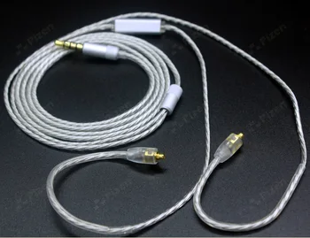 Pizen upgrade Earphone Silver plated copper wire earphone mmcx cable for SHURE SE215 se846 se535 IE80 IE8I UE900 Pro headphones
Pizen upgrade Earphone Silver plated copper wire earphone mmcx cable for SHURE SE215 se846 se535 IE80 IE8I UE900 Pro headphones