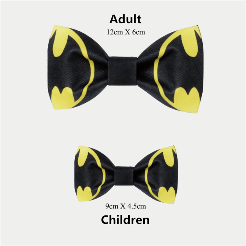 Handmade Batman Adult Children Printing Bow Tie Exquisite Packing Cosplay Birthday Present New Year's Gift For a Child Tie
Handmade Batman Adult Children Printing Bow Tie Exquisite Packing Cosplay Birthday Present New Year's Gift For a Child Tie