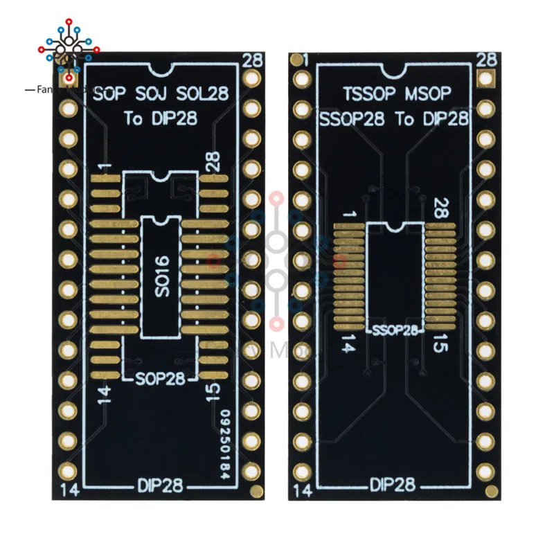 2 шт. SOP16 SOP28 для DIP16 DIP28 SSOP28 адаптер PCB Conveter доска|board board|board to boardboard pcb |