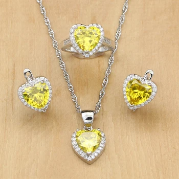 Costume Jewelry Kits Heart Shaped Cubic Zirconia Jewelry Sets For Women Wedding Earrings Pendant Rings Necklace Set 8 Colors
Costume Jewelry Kits Heart Shaped Cubic Zirconia Jewelry Sets For Women Wedding Earrings Pendant Rings Necklace Set 8 Colors