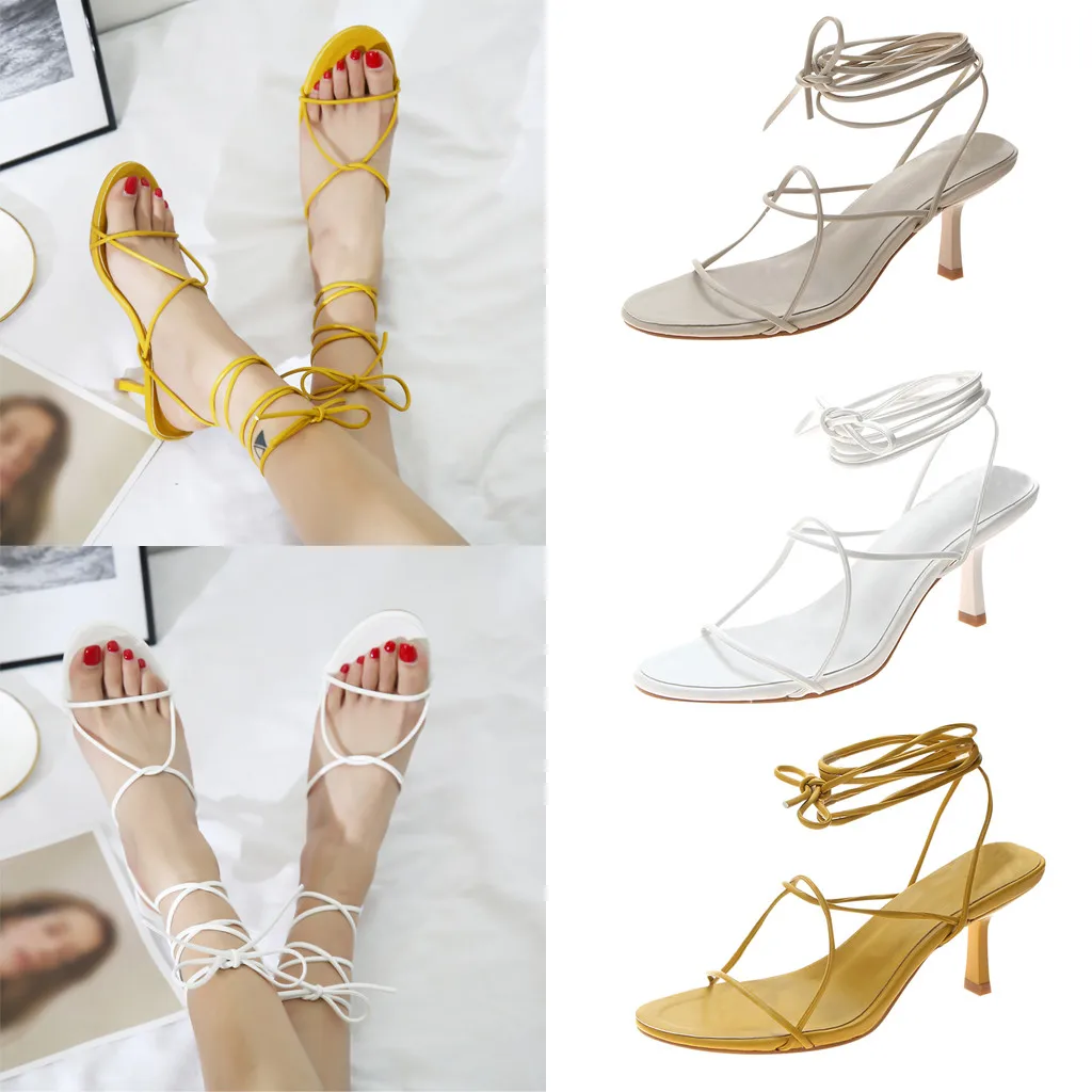 ONTO-MATO Famous Brand Women's Fashion Casual Lace Up Outdoor Slippers High Heel Sandals Shoes Dropshipping sandalen
ONTO-MATO Famous Brand Women's Fashion Casual Lace Up Outdoor Slippers High Heel Sandals Shoes Dropshipping sandalen