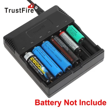 TrustFire 6 Slots Smart Intelligent Battery Charger LED for 18650 18500 16340 14500 AA AAA Rechargeable Lithium NI-MH Battery
TrustFire 6 Slots Smart Intelligent Battery Charger LED for 18650 18500 16340 14500 AA AAA Rechargeable Lithium NI-MH Battery