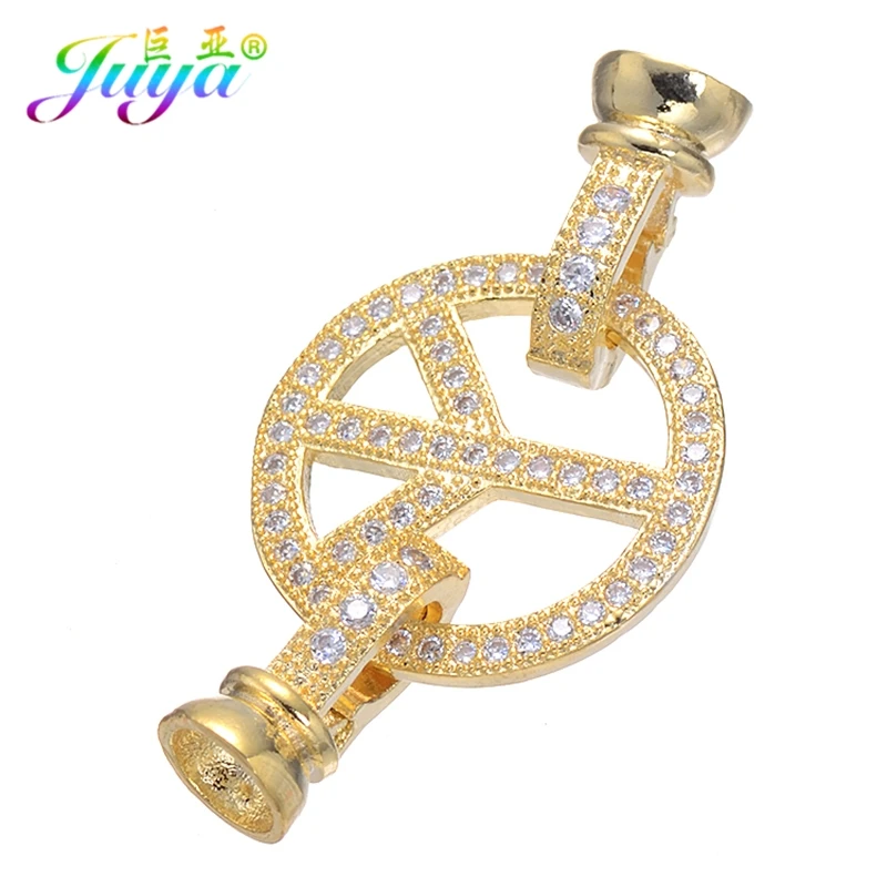Beadwork Jewelry Components Gold/Silver Peace Symbol Charm Fastener Pearls Clasp Accessories For Women Beads Jewelry DIY Making
Beadwork Jewelry Components Gold/Silver Peace Symbol Charm Fastener Pearls Clasp Accessories For Women Beads Jewelry DIY Making