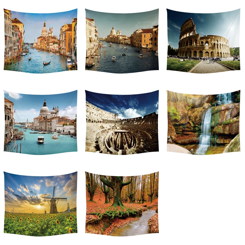 Roman Colosseum Tower Venice Modern city New York Home Decor Wall Rural scenery Tapestry Wall Hanging Beach towel
Roman Colosseum Tower Venice Modern city New York Home Decor Wall Rural scenery Tapestry Wall Hanging Beach towel