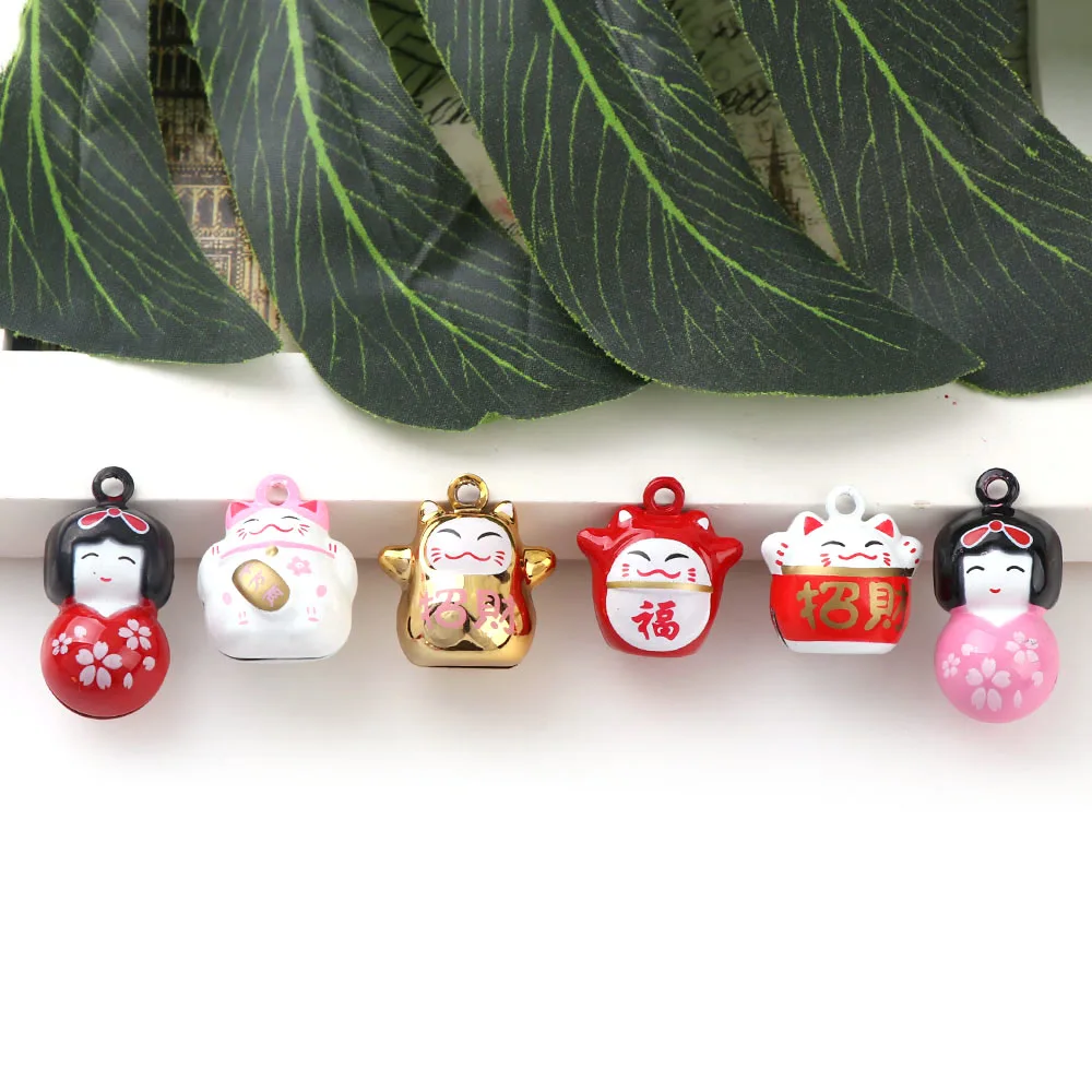 2Pcs 6 Designs Iron Lovely Cartoon Cat Kimono Girl Open Bells Pendant Handmade Party For Christmas DIY Crafts Accessories
2Pcs 6 Designs Iron Lovely Cartoon Cat Kimono Girl Open Bells Pendant Handmade Party For Christmas DIY Crafts Accessories