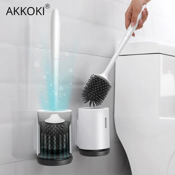 Toilet Brush Lavatory Cleaning Tools Floor-Standing or Wall-Mounted Long TPR Home Bathroom Universal Cleaning Accessories
Toilet Brush Lavatory Cleaning Tools Floor-Standing or Wall-Mounted Long TPR Home Bathroom Universal Cleaning Accessories