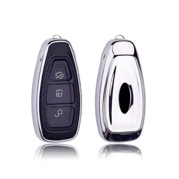 Electric plating soft TPU Car Key Protect Case Cover For FORD C-MAX FOCUS RS ST Fiesta Hatch car styling key ring shell cover
Electric plating soft TPU Car Key Protect Case Cover For FORD C-MAX FOCUS RS ST Fiesta Hatch car styling key ring shell cover