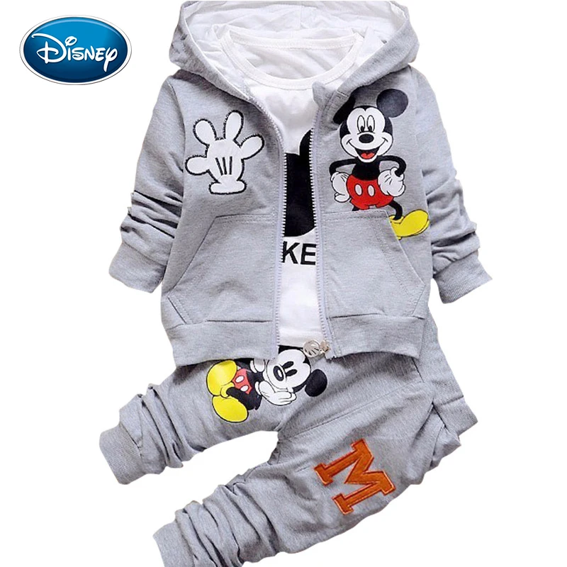 Disney Spring and Autumn Mickey Set Children's Cartoon Cotton Hooded Cartoon Children's Set Three-piece Set
Disney Spring and Autumn Mickey Set Children's Cartoon Cotton Hooded Cartoon Children's Set Three-piece Set